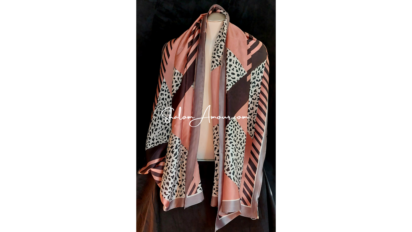 Ruby Silk Women's Scarf Accessories