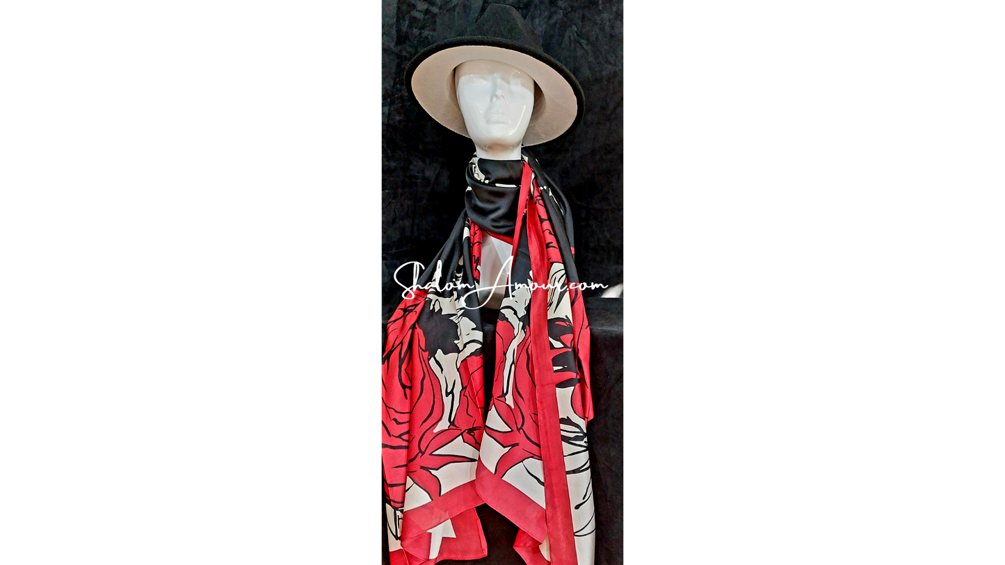 Fiona Silk Women's Scarf Accessories