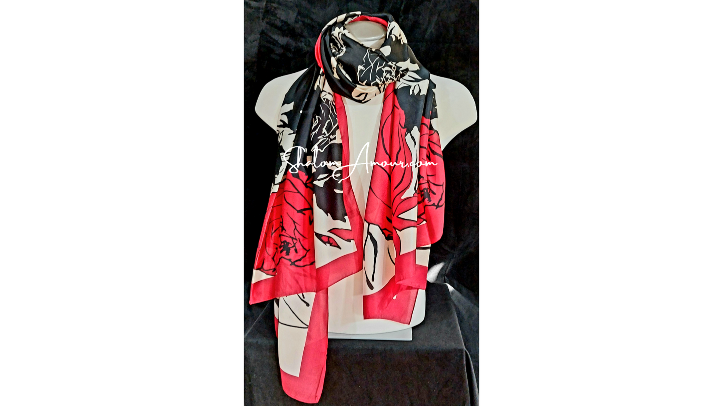 Fiona Silk Women's Scarf Accessories