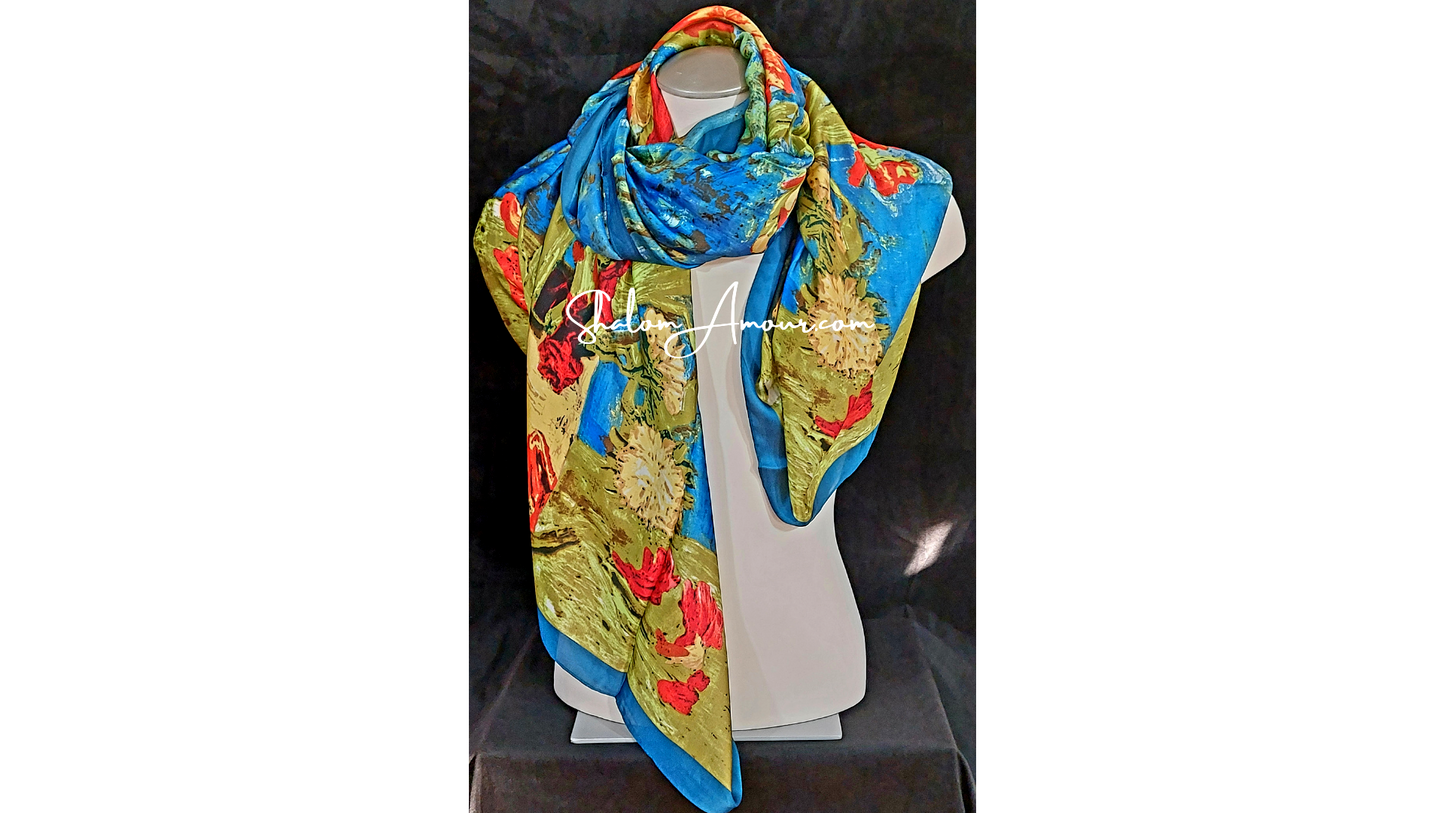 Ameena Silk Women's Scarf Accessories