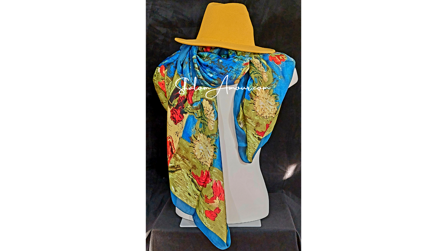 Ameena Silk Women's Scarf Accessories