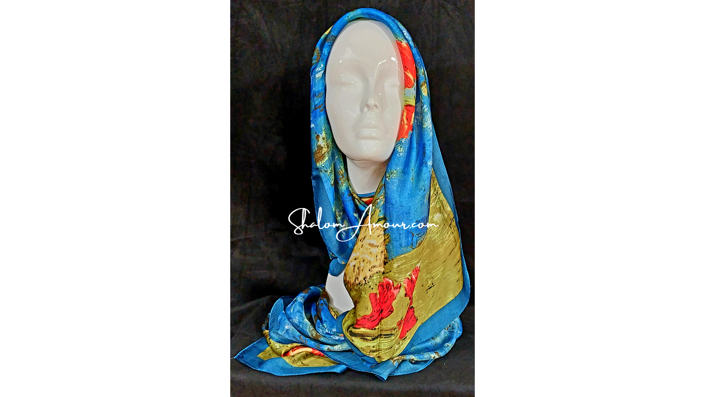 Ameena Silk Women's Scarf Accessories