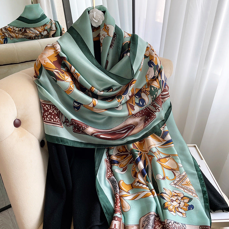 Selena Silk Women's Scarf Accessories