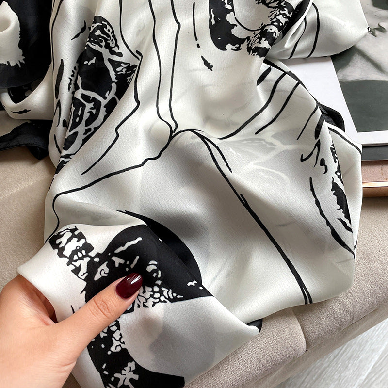 Lila Silk Women's Scarf Accessories