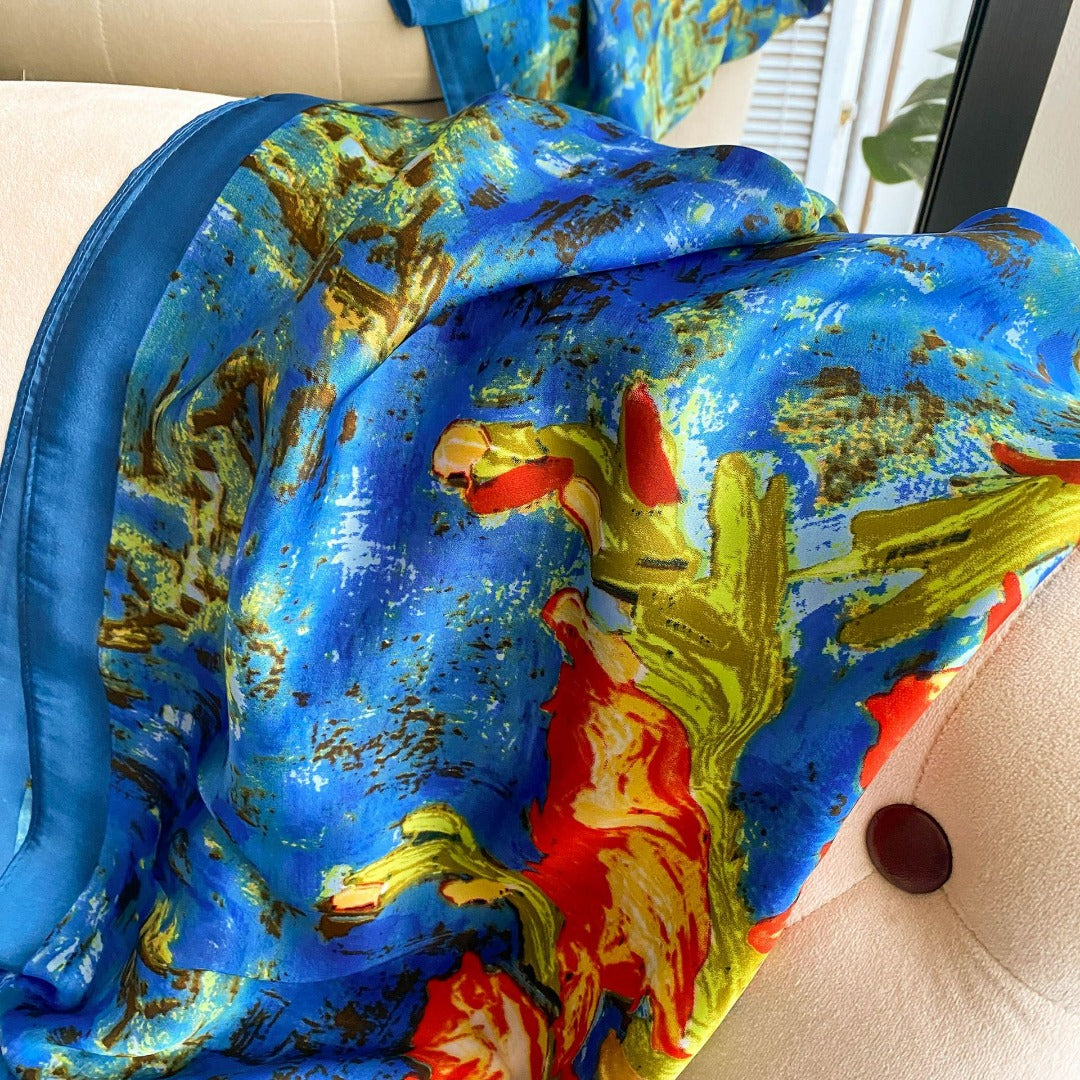 Ameena Silk Women's Scarf Accessories