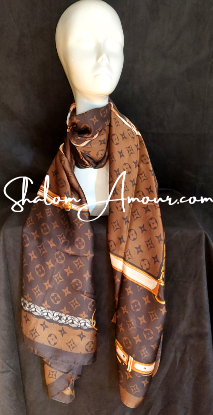 Athena Silk Women's Scarf Accessories.  Gift for her.  Unique Gift For Woman.