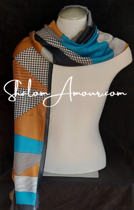 Ah-Lam Silk Women's Scarf Accessories.  Gift for her.  Unique Gift For Woman