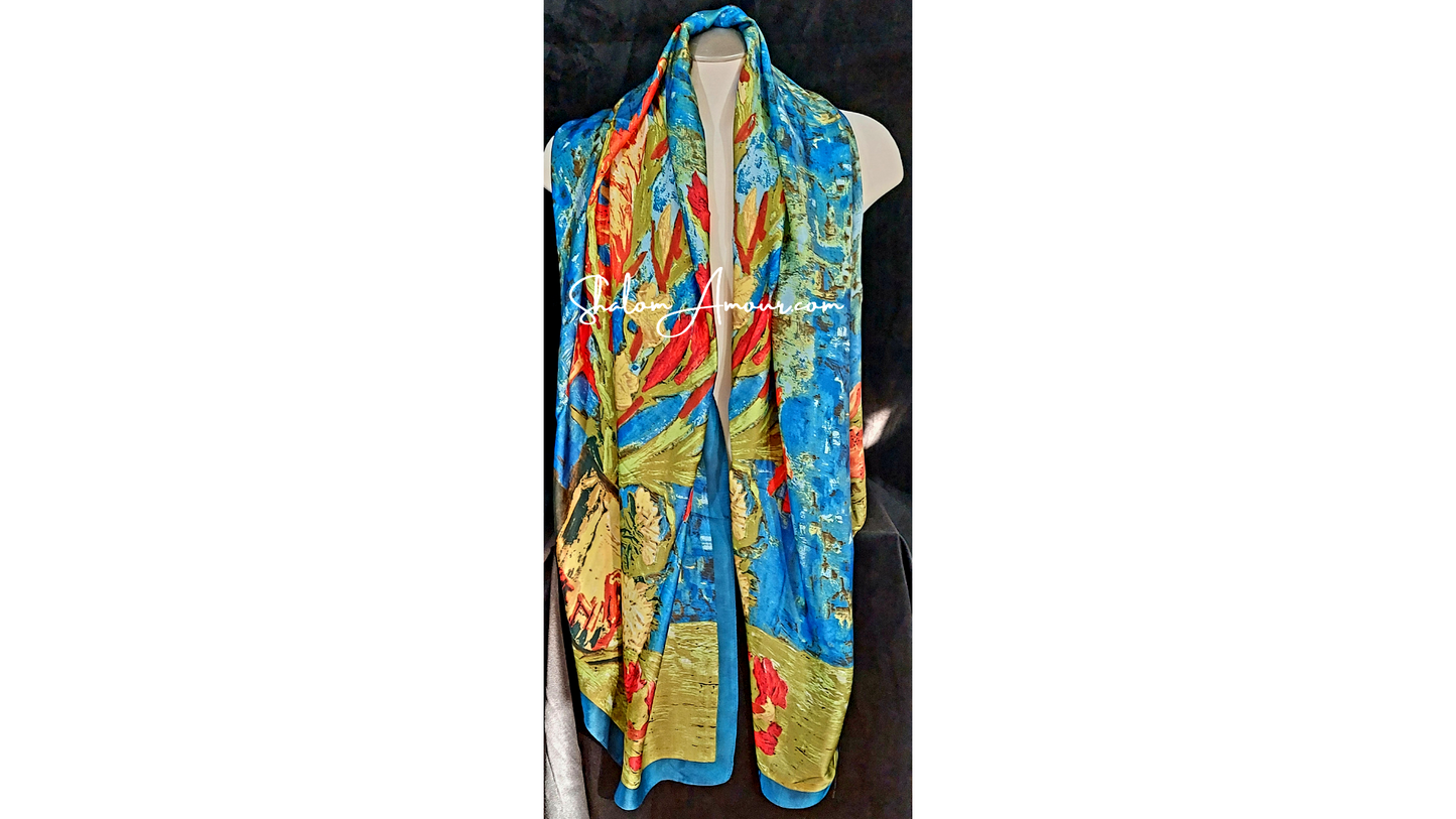 Ameena Silk Women's Scarf  Accessories