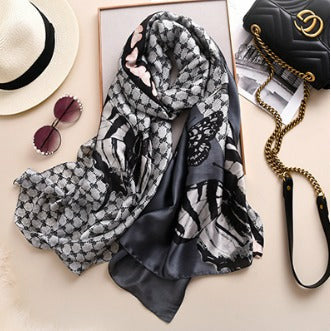 Lucia Silk Women's Scarf  Accessories