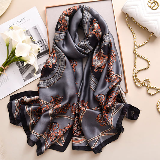 Fadila Silk Women's Scarf  Accessories