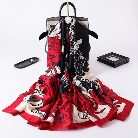 Fiona Silk Women's Scarf  Accessories
