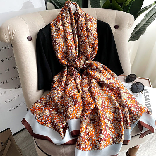 Eboni Silk Women's Scarf  Accessories