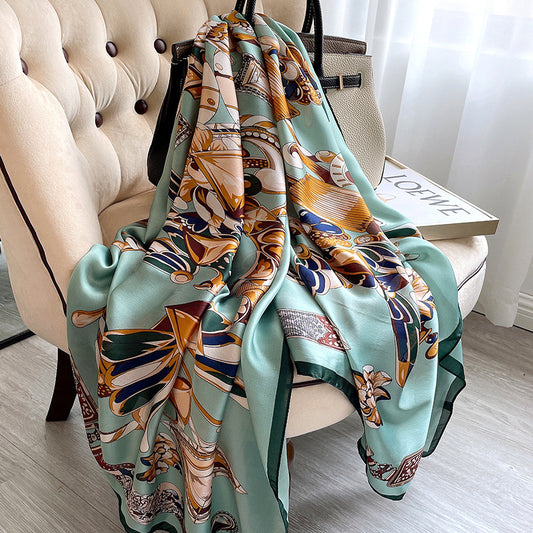 Selena Silk Women's Scarf  Accessories