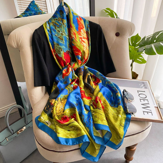 Ameena Silk Women's Scarf Accessories