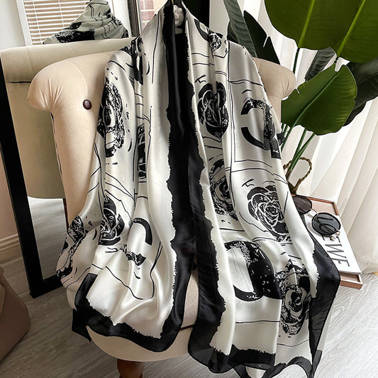 Lila Silk Women's Scarf  Accessories