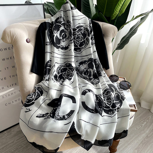 Lila Silk Women's Scarf  Accessories